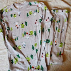 Hanna Andersson Moon and Back snowman winter Christmas holiday
